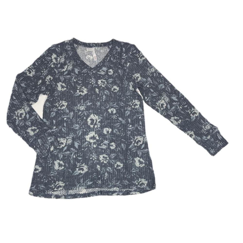 Floral Long Sleeve V-Neck Hazel Top